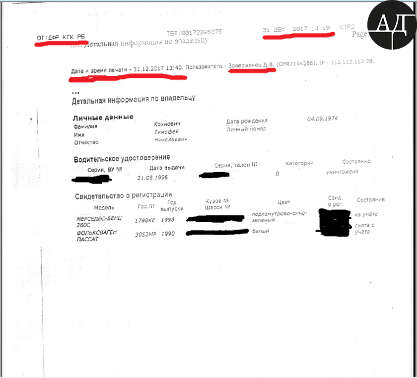 Впервые публикую документы, которые по моей информации 31.12.2017 были получены по факсу Главком МВД и, которые мне удалось сфотографировать во время суда 1.01.2018 на столе прокурора Уздымира.